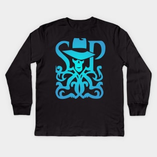 Skulduggery pleasant Kids Long Sleeve T-Shirt